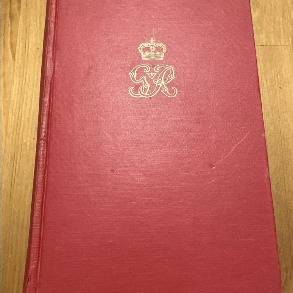 KING GEORGE THE FIFTH: His Life and Reign - Vintage Hardcover Book